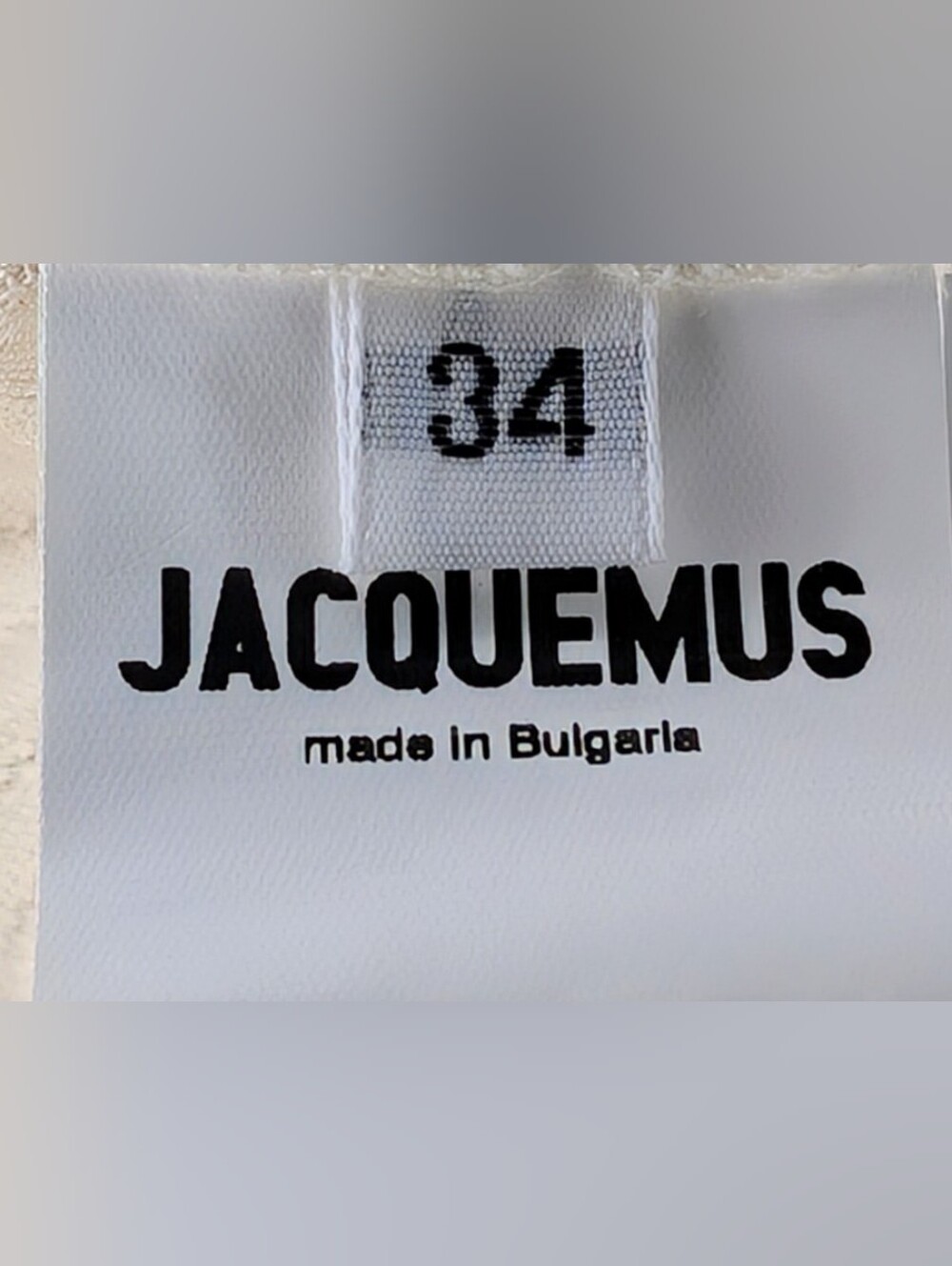 Jacquemus • La Bomba Pinstripe Dress size 34 - Picture 5 of 6